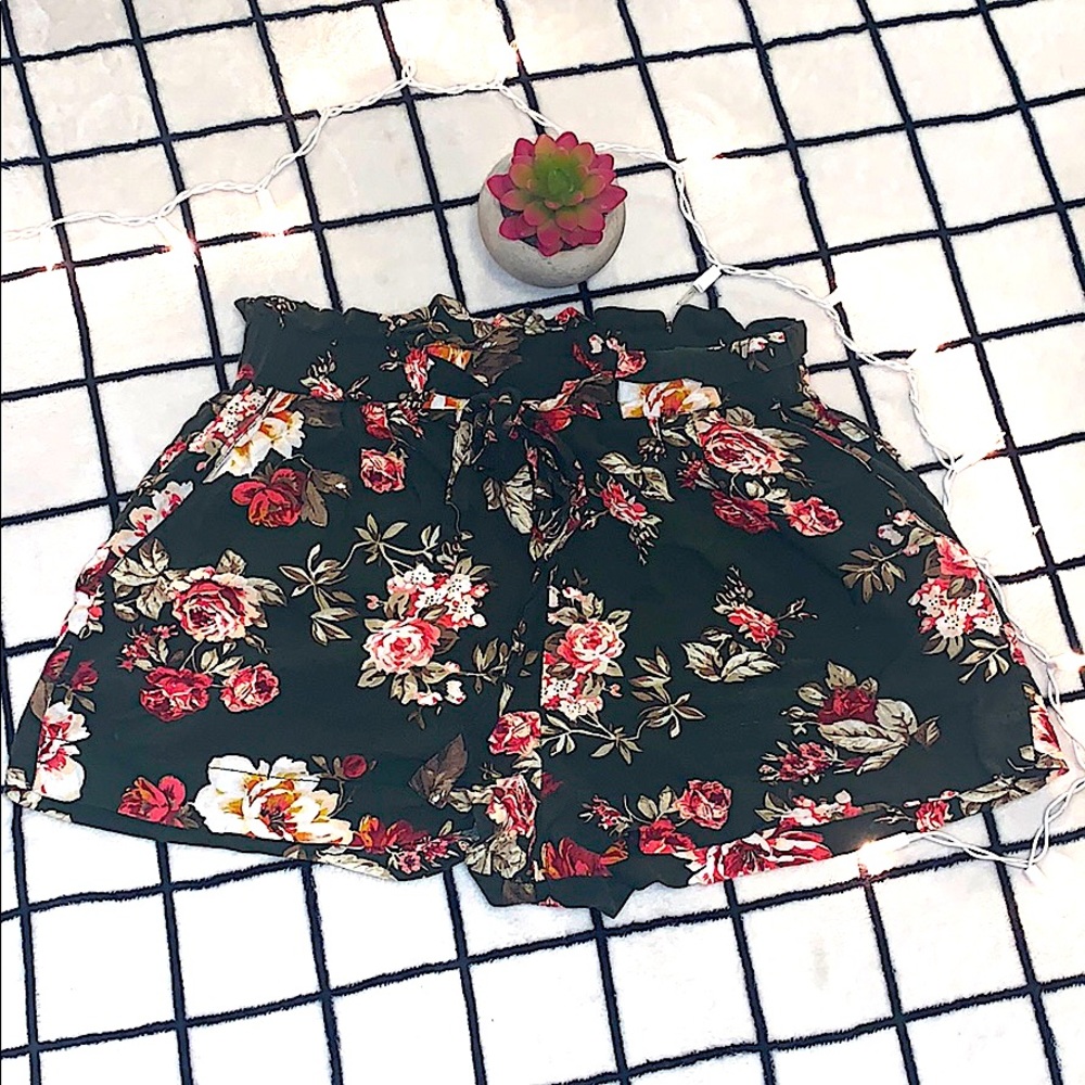 Ambiance Apparel Floral Shorts